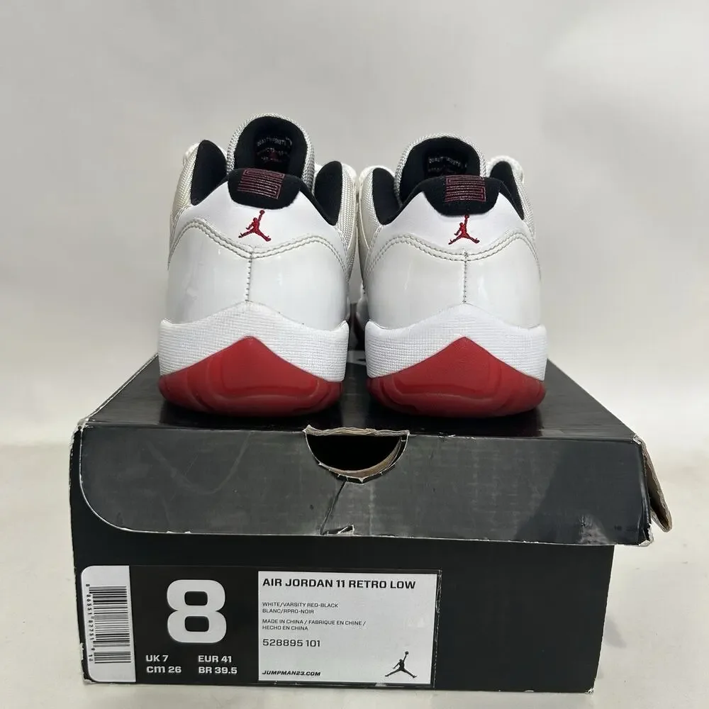 Nike Air Jordan Retro XI Low “Cherry/White Red